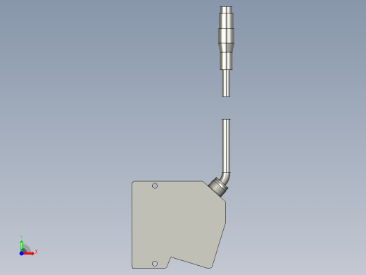 基恩士LK-H155_H157_kc图纸模型前视缩略图