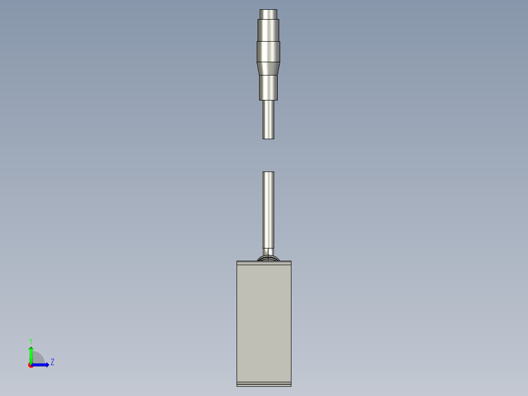 基恩士LK-H155_H157_kc图纸模型左视图