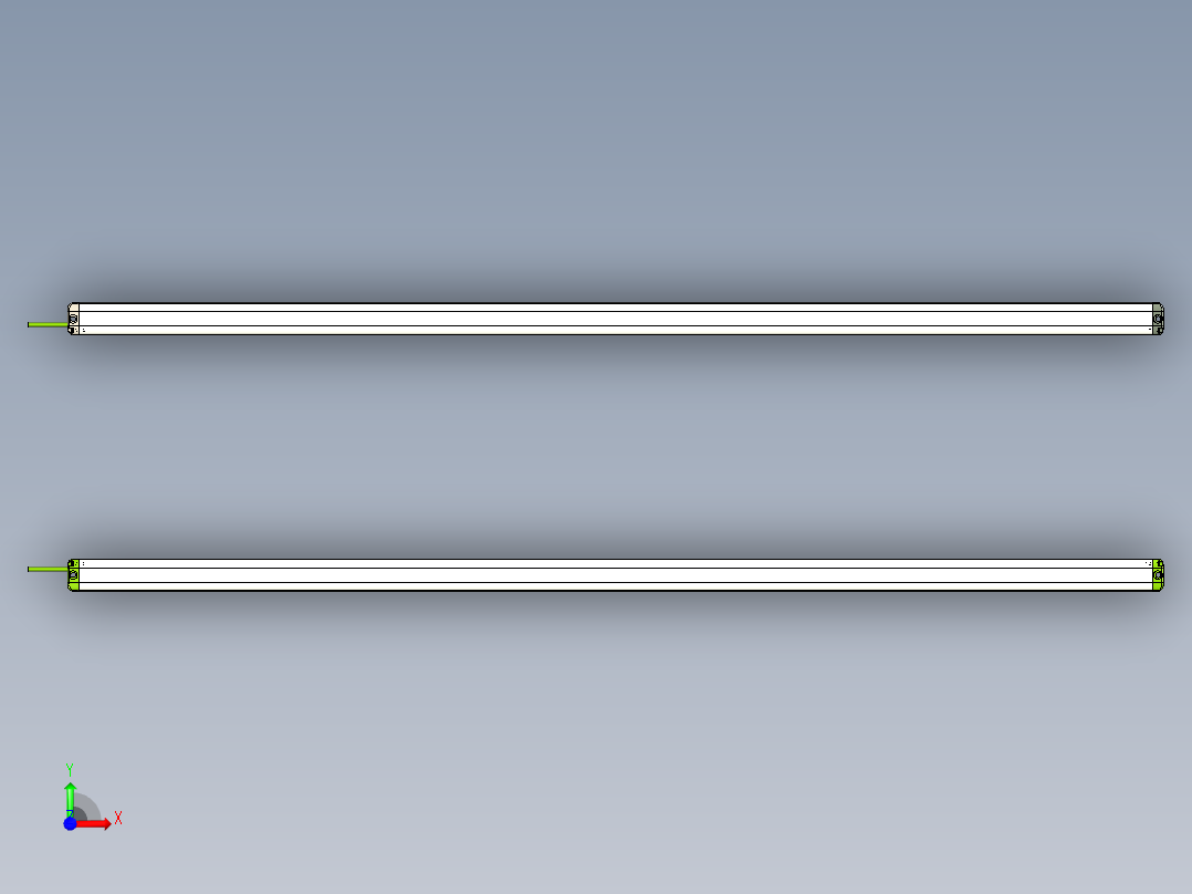 安全_区域传感器H2TLS2440_3D前视图