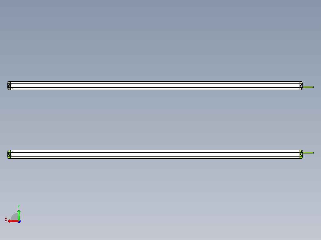 安全_区域传感器H2TLS2440_3D后视图