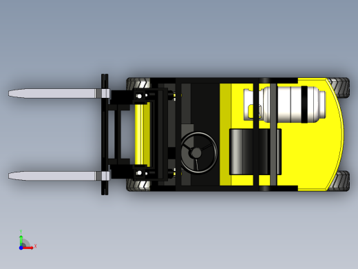 简易叉车前视缩略图