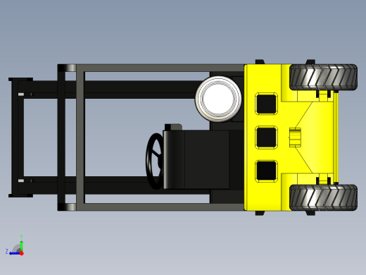 简易叉车右视缩略图