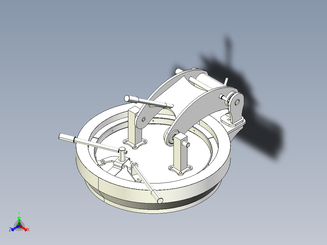储罐盖子密封结构