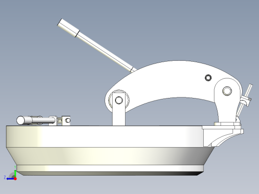 储罐盖子密封结构右视缩略图