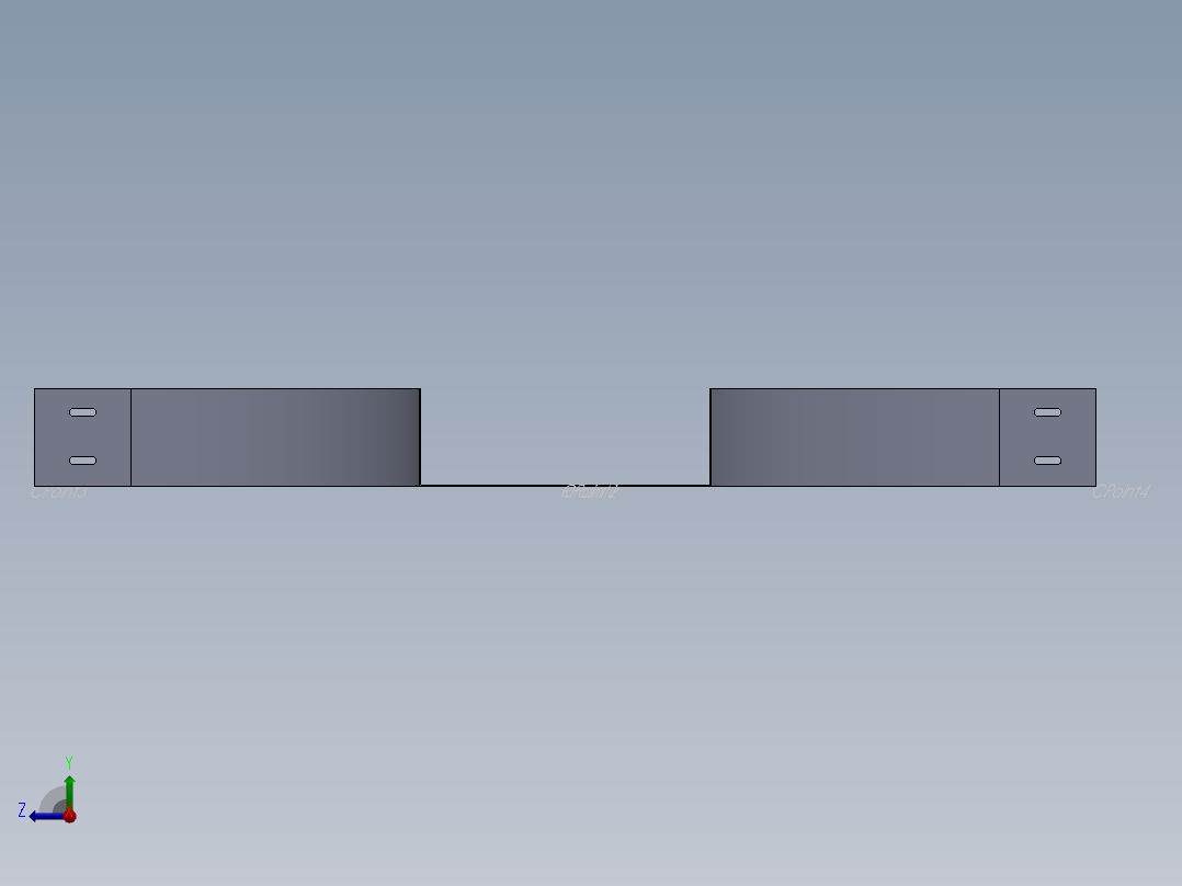 cable tray cross右视图
