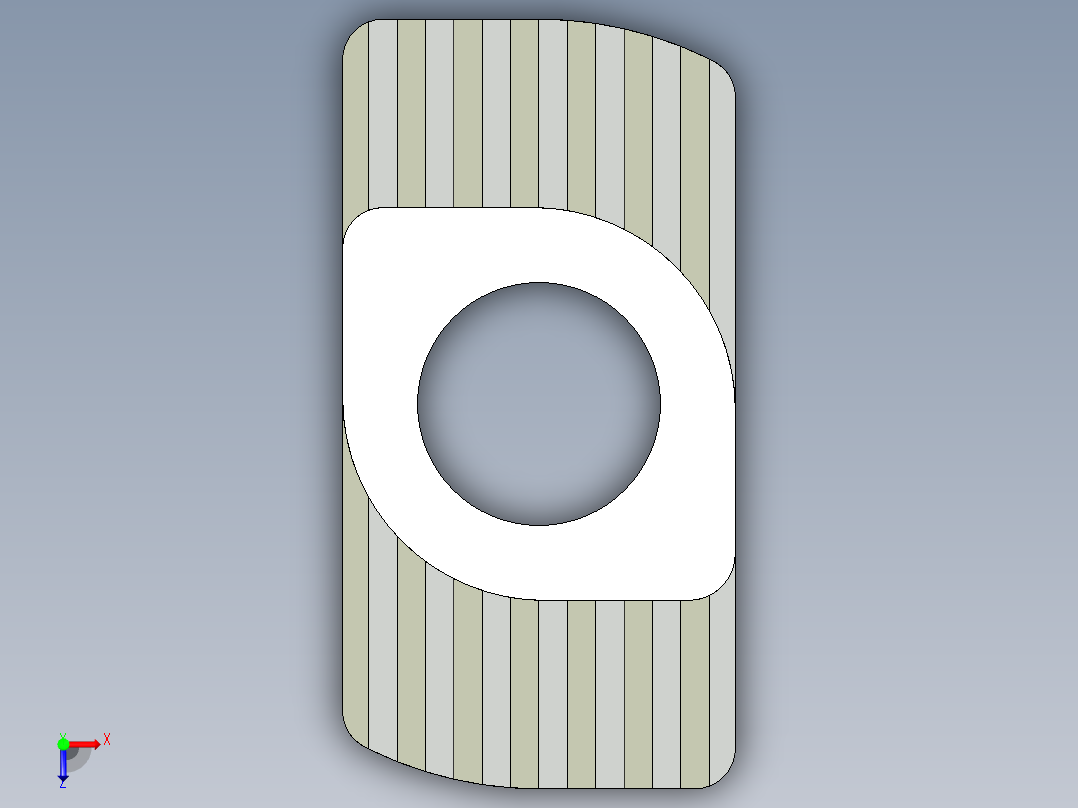 型材-BR 10 SLOT M6 T-NUT KJN530285俯视图