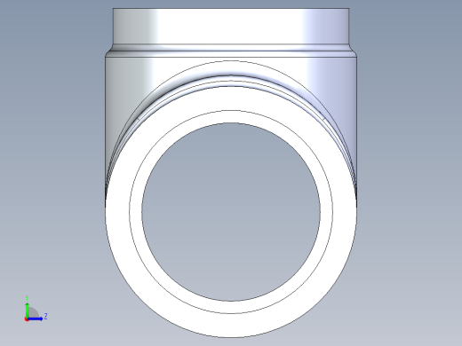 船舶管路系统S23A_SeaDrainPLUS_CleanOutTee-SxSxFPT_37E161103_3in Sea Drain Plus - Cleanout Tee- SxSxFPT左视缩略图