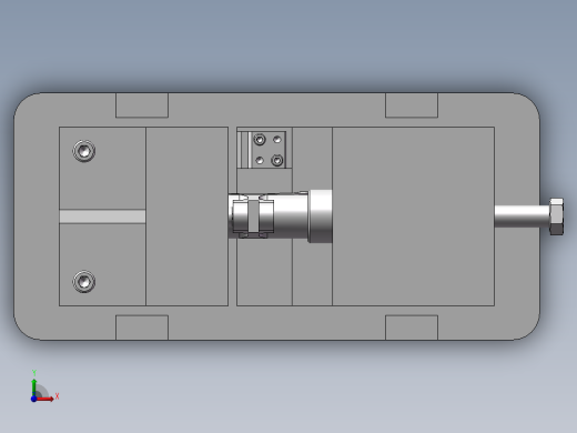 CA1340自动车床杠杆三加工工艺及铣8mm槽夹具设计【含三SolidWorks】前视缩略图