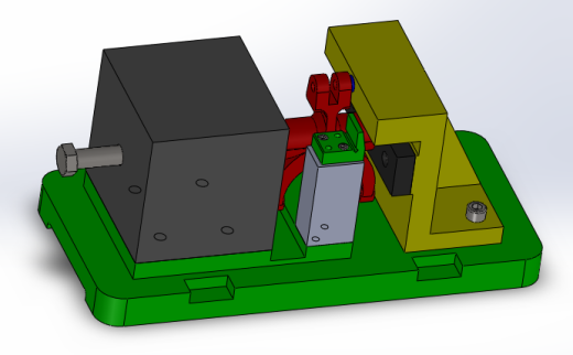 CA1340自动车床杠杆三加工工艺及铣8mm槽夹具设计【含三SolidWorks】缩略图
