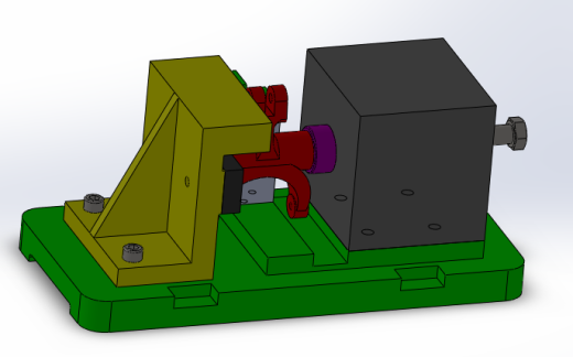 CA1340自动车床杠杆三加工工艺及铣8mm槽夹具设计【含三SolidWorks】缩略图