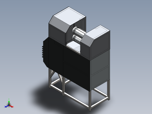 甘蔗压榨机sw16正等轴测缩略图
