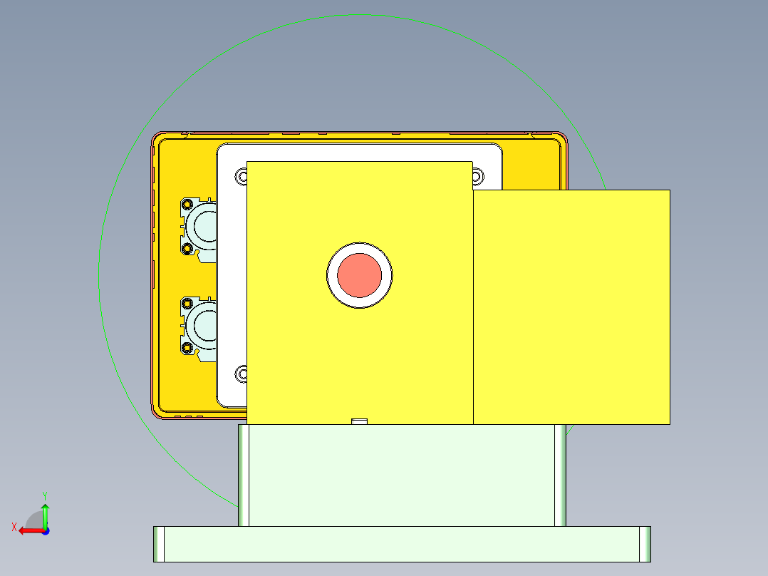 AAPA0-TRIM-笔记本CNC工装夹具三维模型CNC3-20150303后视图