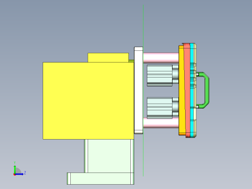 AAPA0-TRIM-笔记本CNC工装夹具三维模型CNC3-20150303左视缩略图