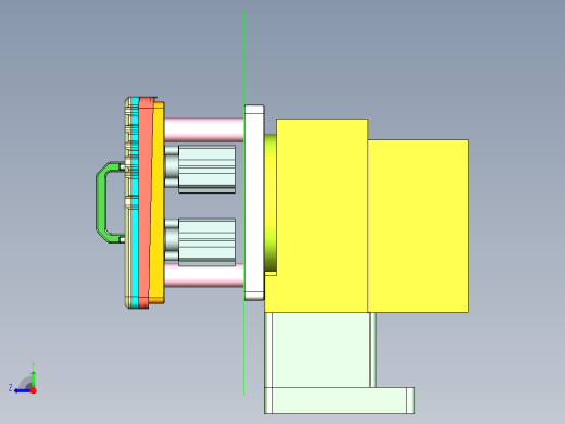 AAPA0-TRIM-笔记本CNC工装夹具三维模型CNC3-20150303右视缩略图