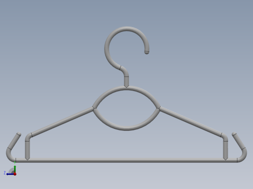 晾衣架右视缩略图