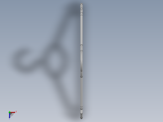 晾衣架俯视缩略图