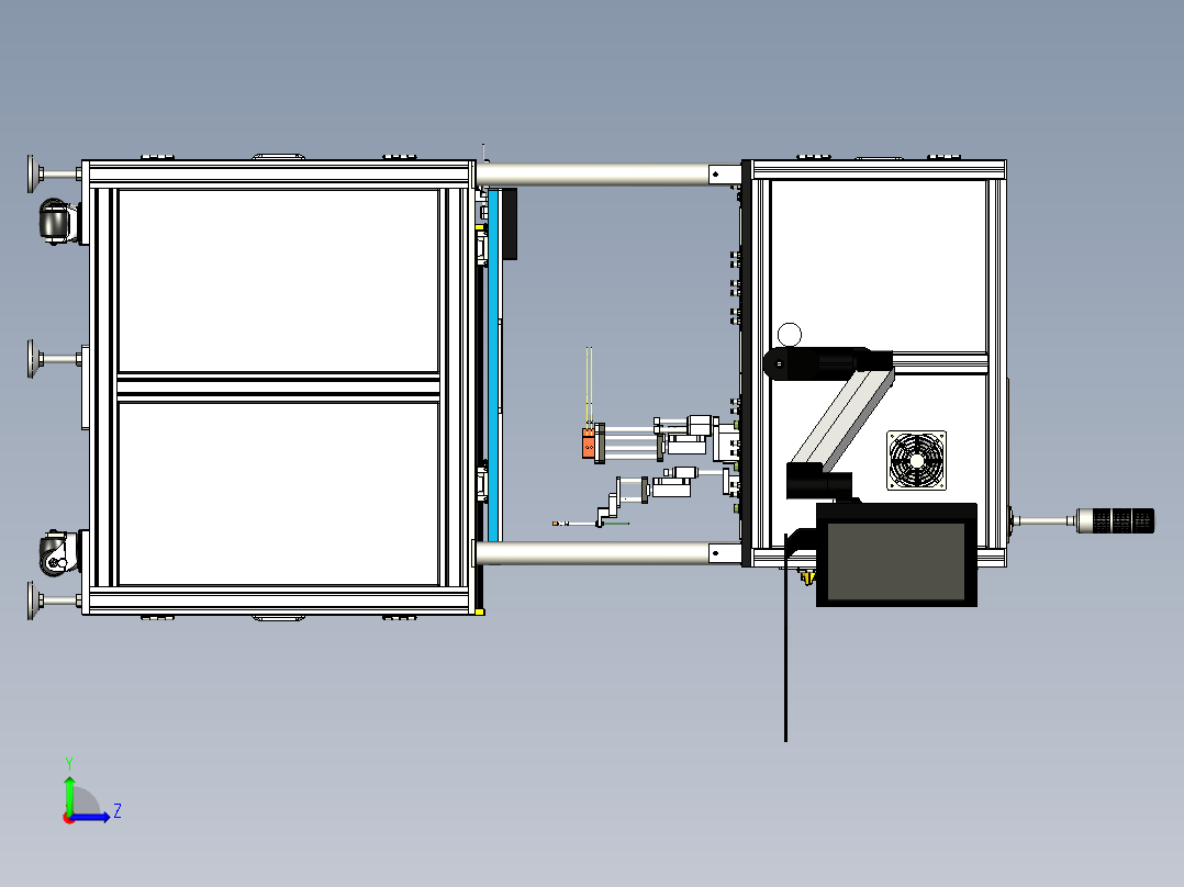 流水线、生产线(41)左视图