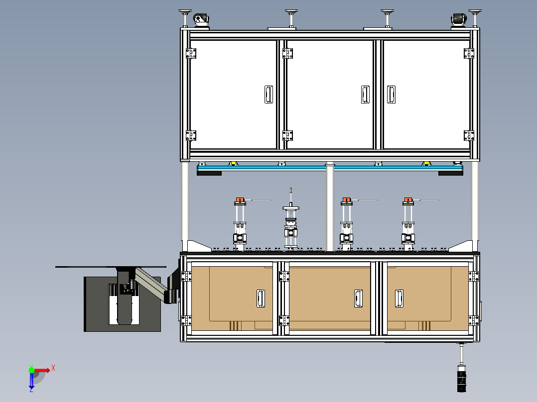 流水线、生产线(41)俯视图