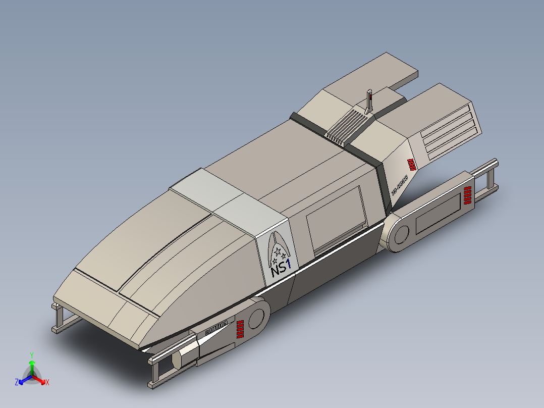 A3003911-《质量效应》UT-47A 酷迪亚克穿梭机