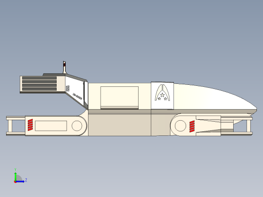 A3003911-《质量效应》UT-47A 酷迪亚克穿梭机左视缩略图