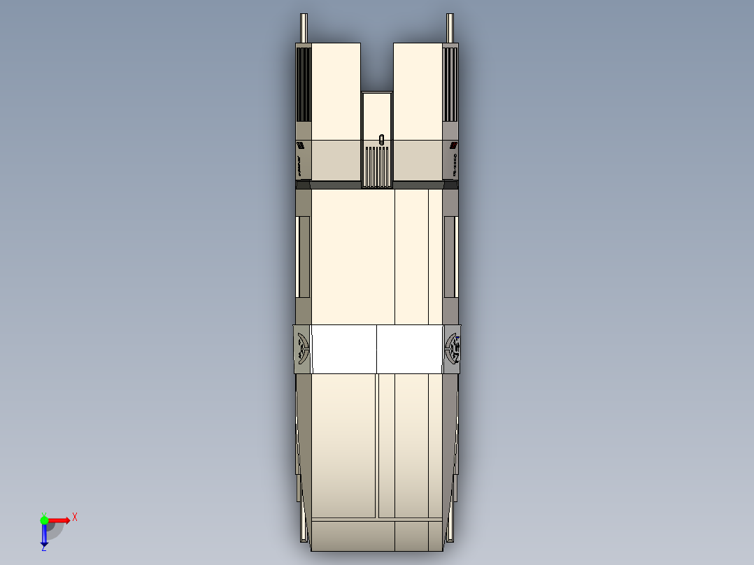 A3003911-《质量效应》UT-47A 酷迪亚克穿梭机俯视图
