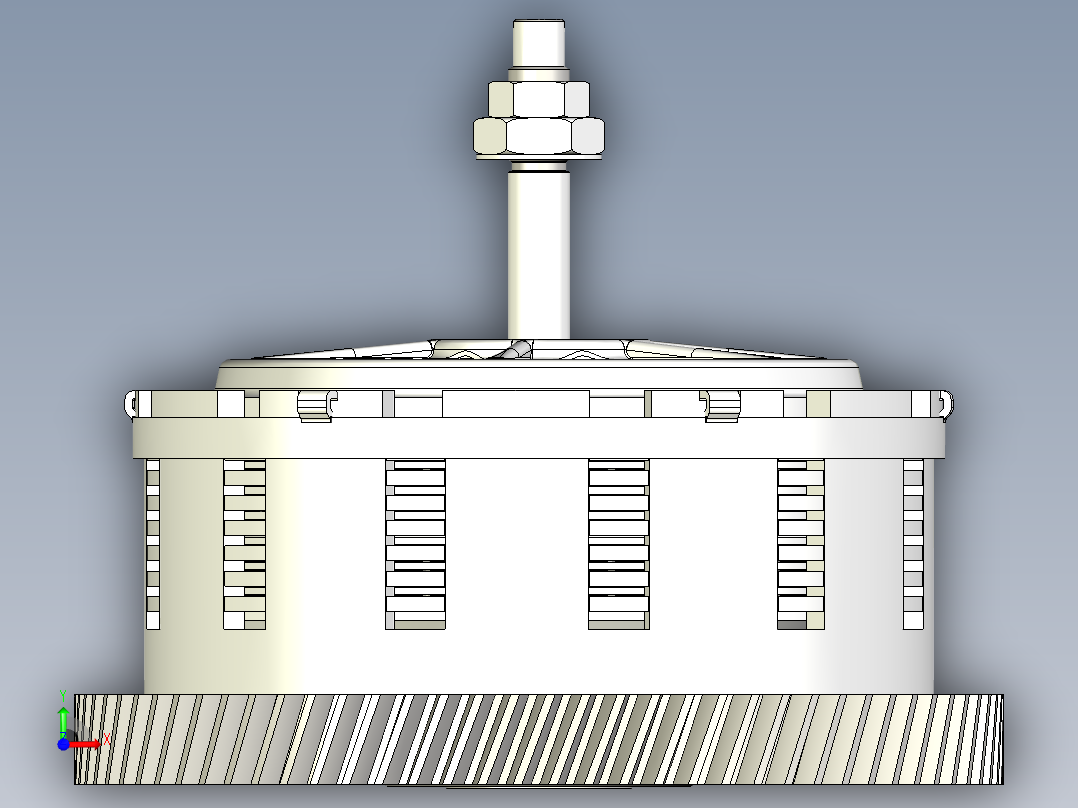 A0002830-铃木 GT750 离合器前视图