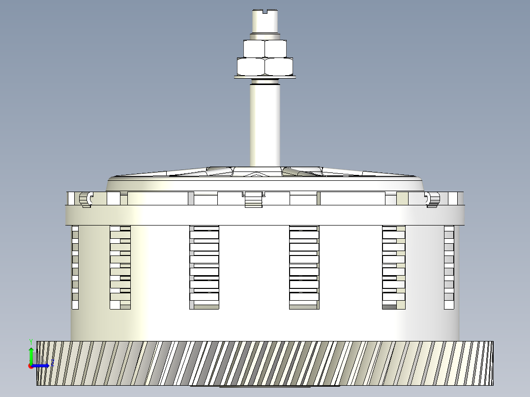 A0002830-铃木 GT750 离合器左视图
