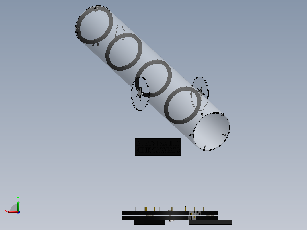 望远镜(23)后视图