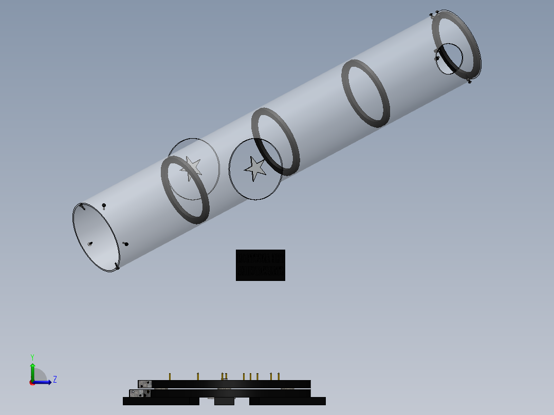 望远镜(23)左视图