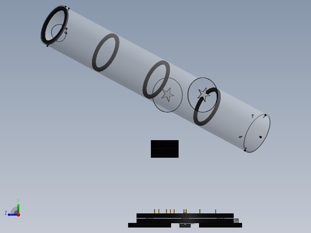望远镜(23)右视图