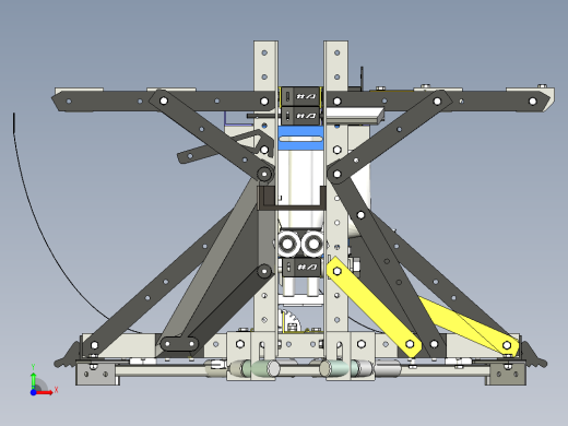 YC-4380 卫星天线反射面自动成型机前视缩略图