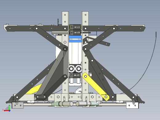 YC-4380 卫星天线反射面自动成型机后视缩略图