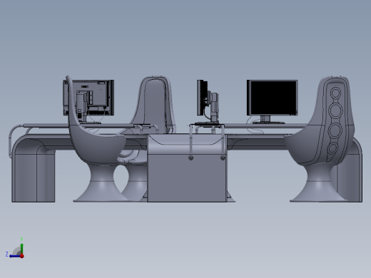 电脑桌(52)右视缩略图
