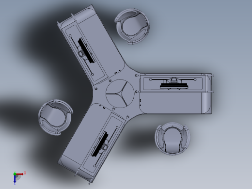 电脑桌(52)俯视缩略图