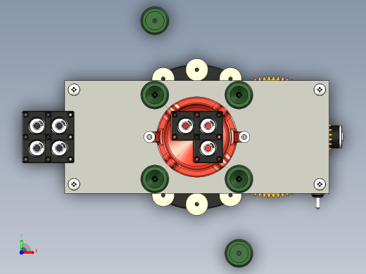 粘式保险丝绕线机visco-fuse-winding-模型格式为 stp f3d stl前视缩略图