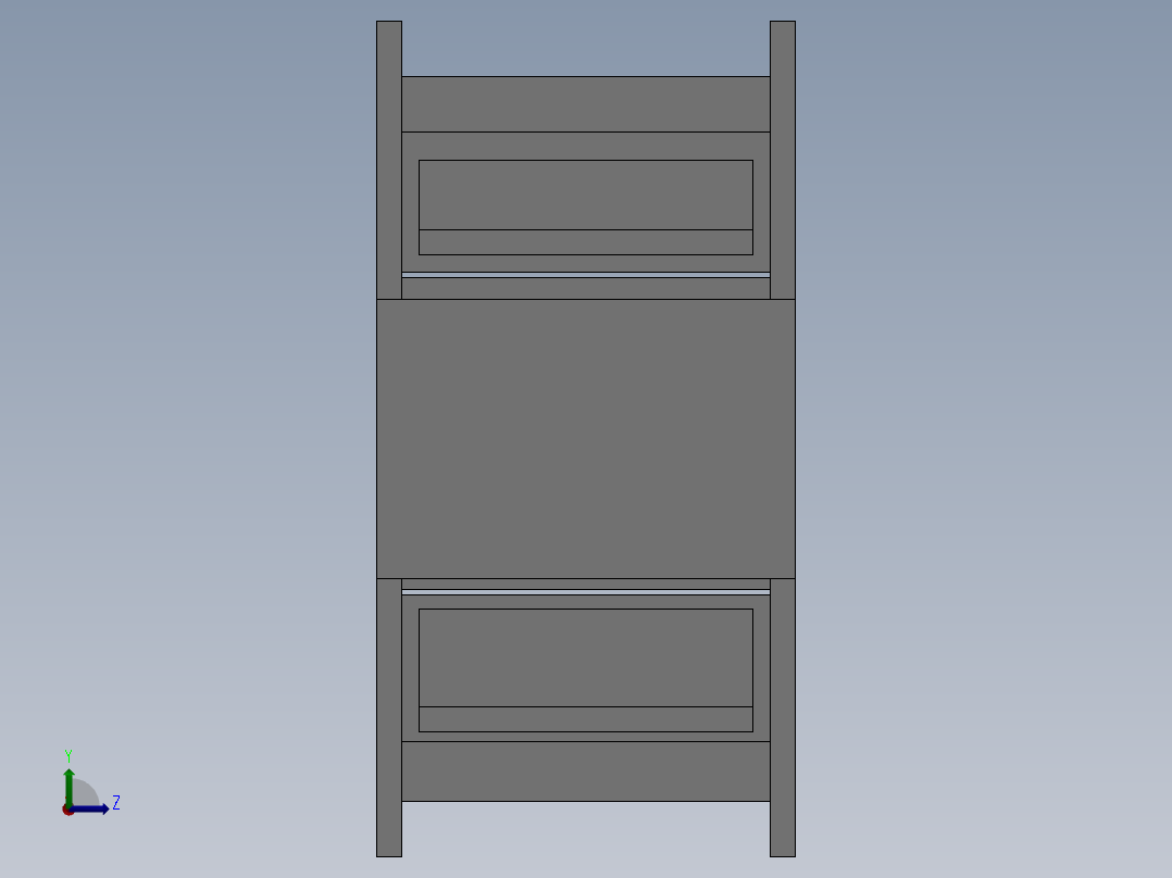 工作台workbench--10.snapshot.2--igs x_t stp左视图
