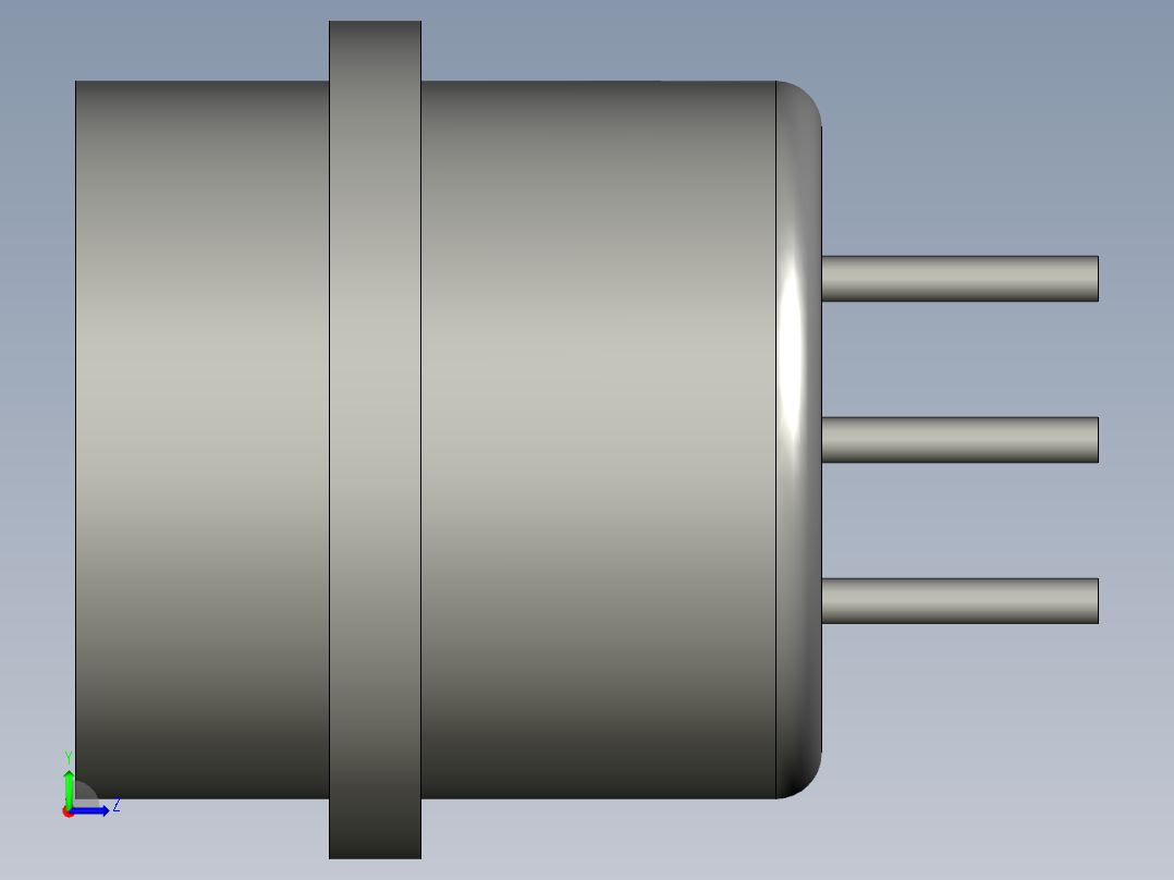 YS2-14K7P航空母头左视图
