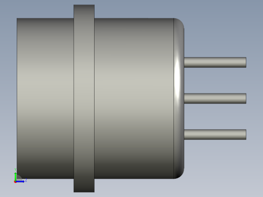 YS2-14K7P航空母头左视缩略图
