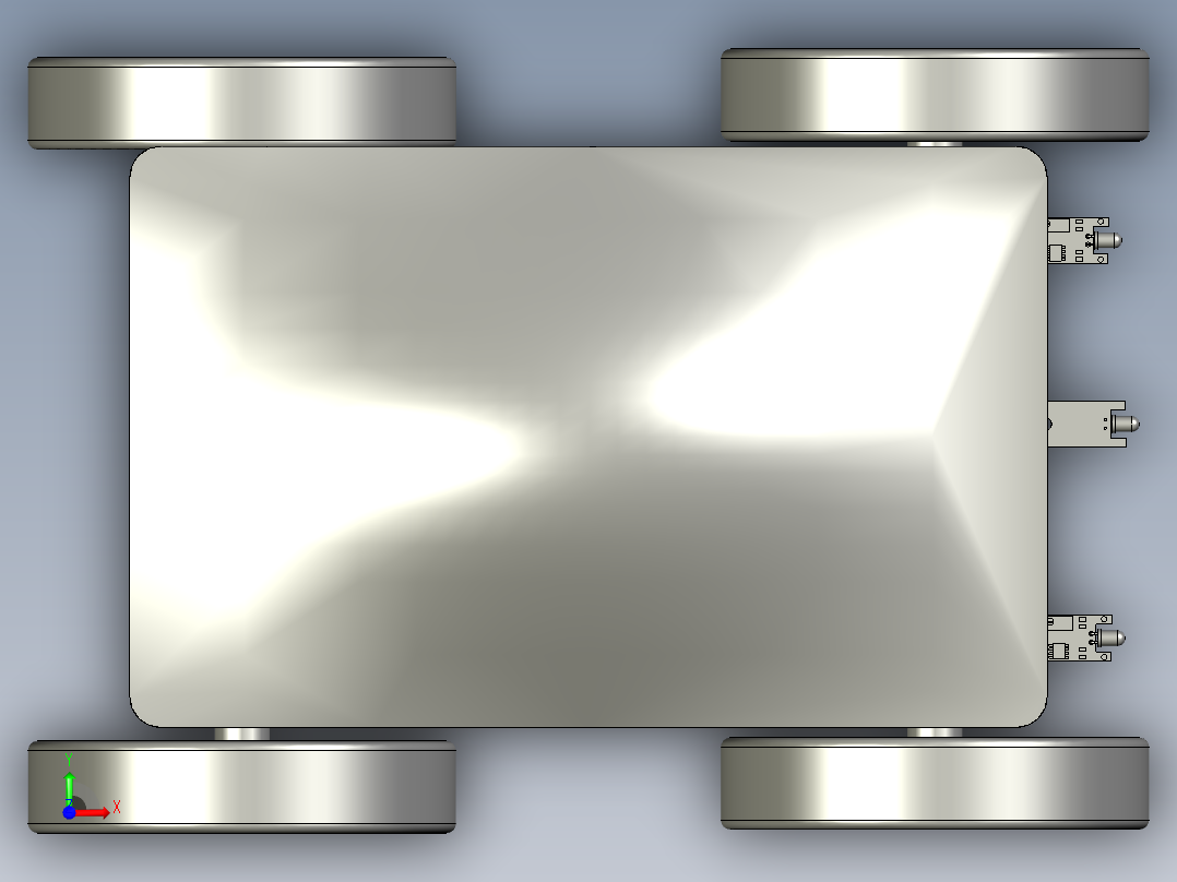 智能小车四轮套件开源编程前视图