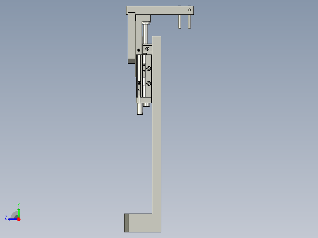 F-YBA204DH-撑开机构右视图