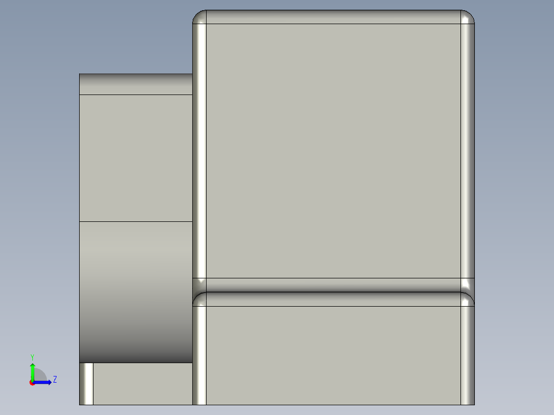 欧姆龙磁性接近开关GLS-S1左视图