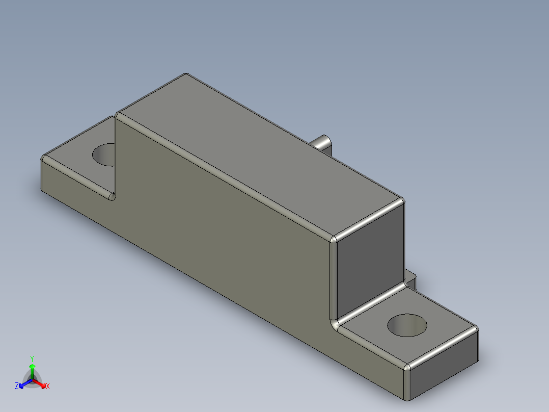 欧姆龙磁性接近开关GLS-S1正等轴测图