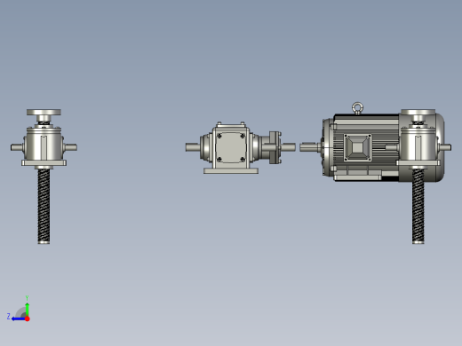 ST2112041-1F-MD-升降器组件1300-1100右视缩略图