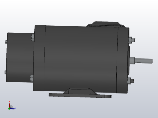 电机(LDPB110-B 系列)带联轴器[LDPB110-B] (2)前视缩略图