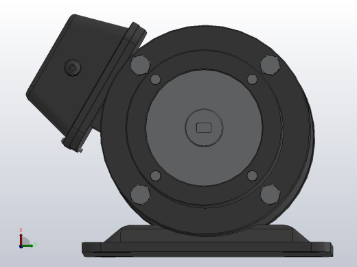 电机(LDPB110-B 系列)带联轴器[LDPB110-B] (2)左视缩略图