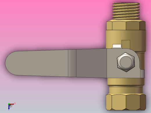 球阀-GB-T-8464-1_4-PT俯视缩略图