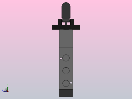 C系列垂直转柄式人控阀[Q25XR2chC-L8]右视缩略图