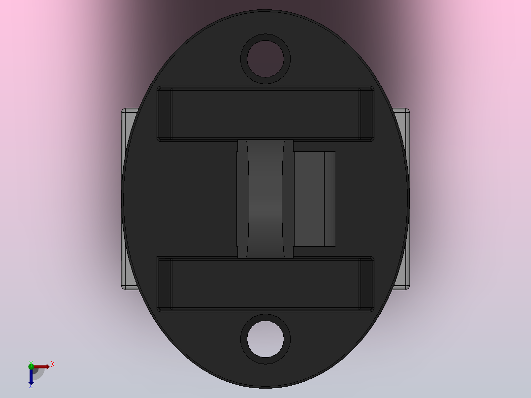 C系列垂直转柄式人控阀[Q25XR2chC-L8]俯视图