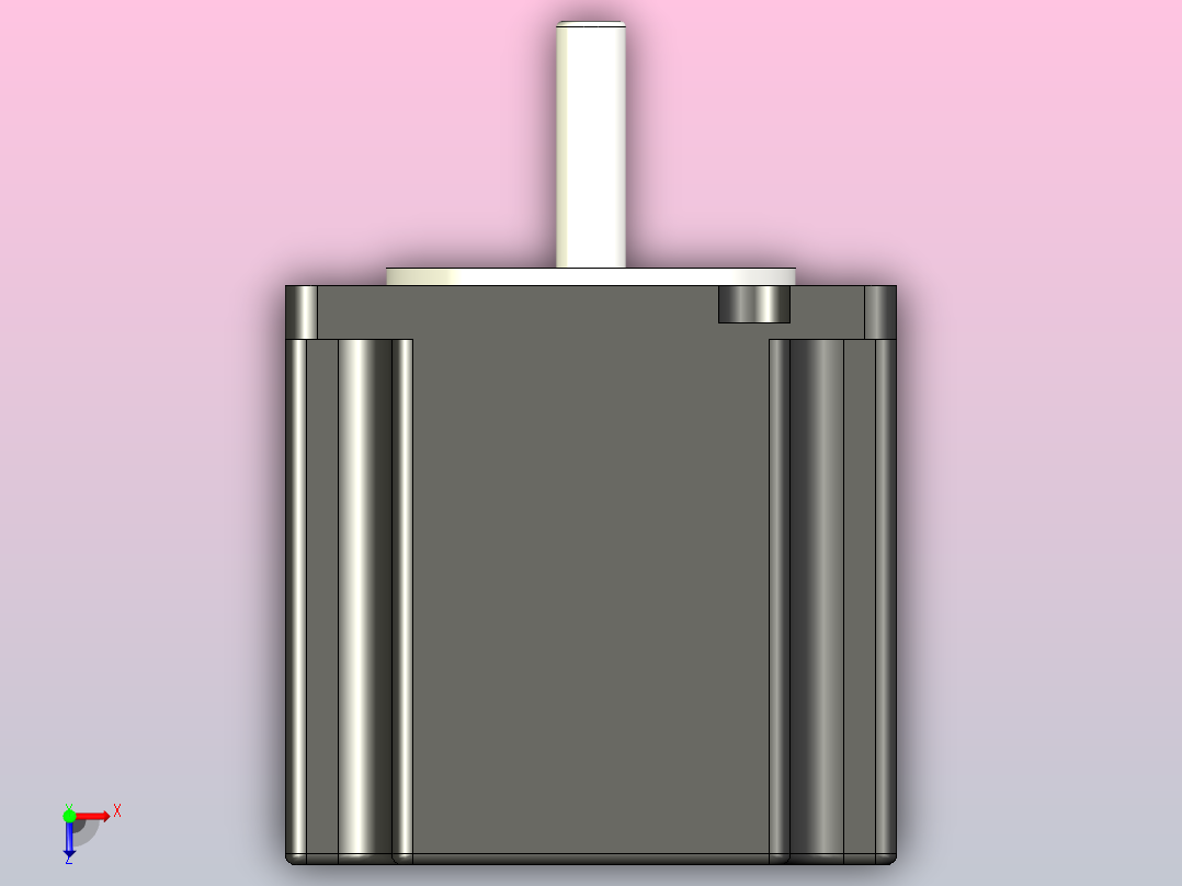 步进电机Nema_23_PHB57M56-430俯视图