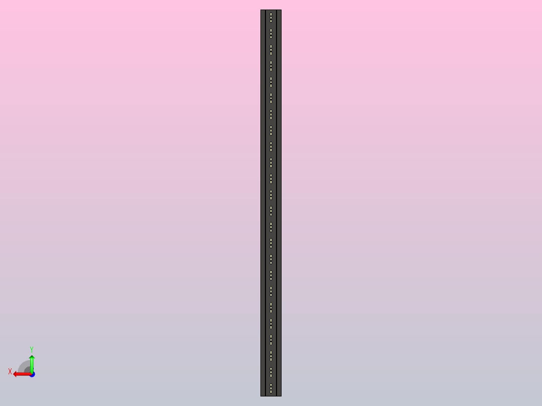 母针头Female_Header_1x24_P2.0_H4.3_straight.step后视图